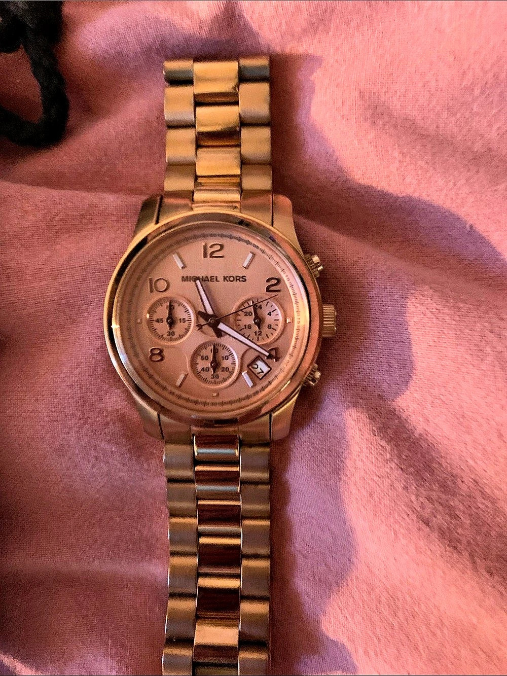 Michael Kors Rose Gold-Tone Watch